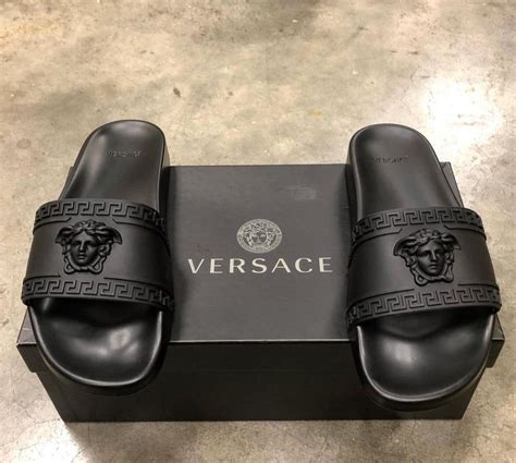 versace flip flops price|versace slides on sale.